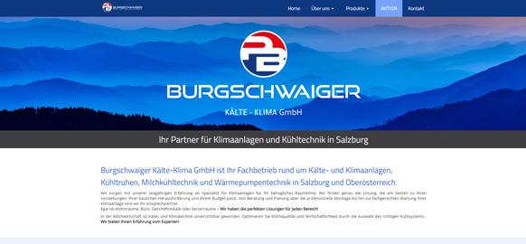 WEBgarten - Webdesign - Braunau | Referenz Webseite von M³ Solar GmbH in Altheim mit einer großflächigen Photovoltaikanlage unter blauem Himmel.